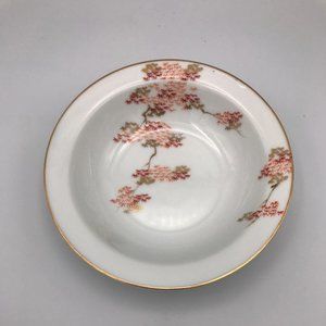 Fukagawa Arita Dessert Salad Fruit Plate 5.5" Japanese Maple Hand Painted VTG